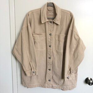 Free People- Madison City Twill Shacket